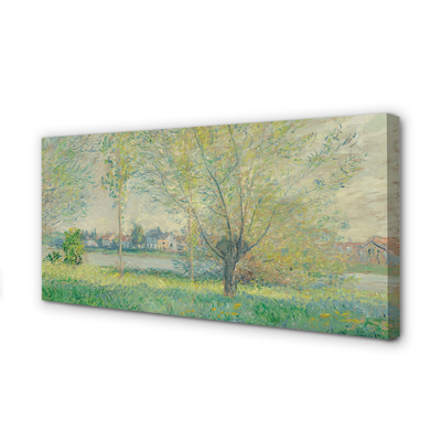 Obraz na płótnie Wierzby - Claude Monet