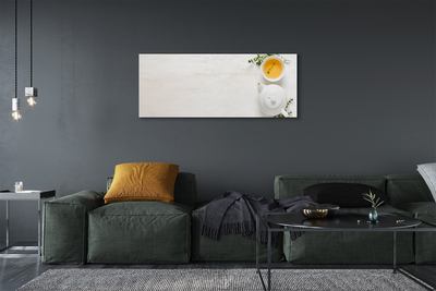 Zdjęcie na płótnie Dzbanek Gorącej Herbaty