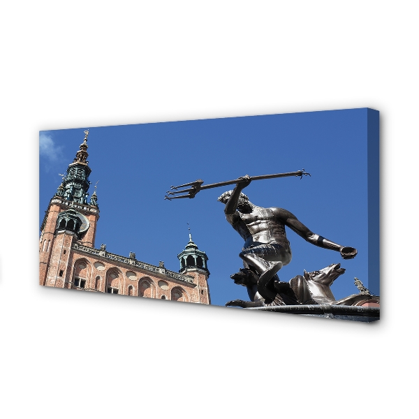 Fotoobraz na płótnie Zabytkowy Kościół w Gdańsku