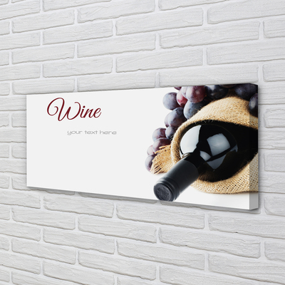 Obraz canvas na ścianę Owocowa Esencja Wina