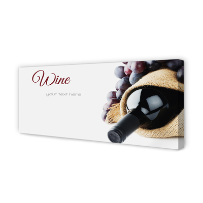Obraz canvas na ścianę Owocowa Esencja Wina