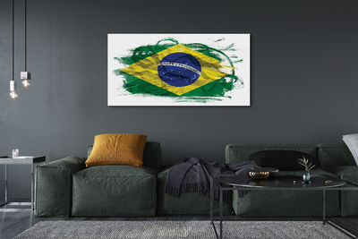 Obraz na płótnie Flaga Brazylii