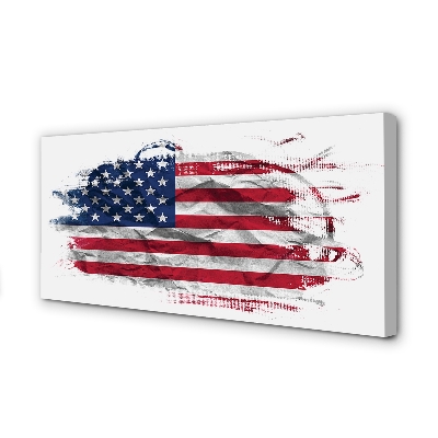 Obraz canvas na ścianę Flaga USA