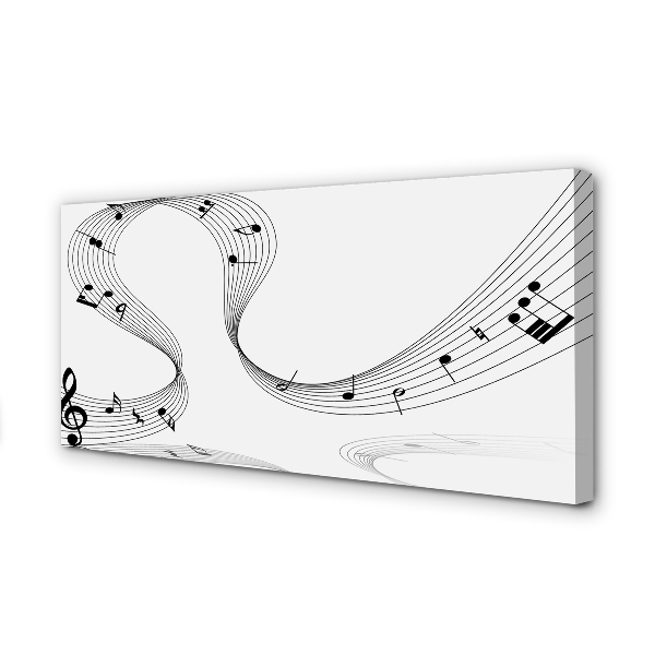 Fotoobraz na płótnie Symbol Muzycznej Harmonii