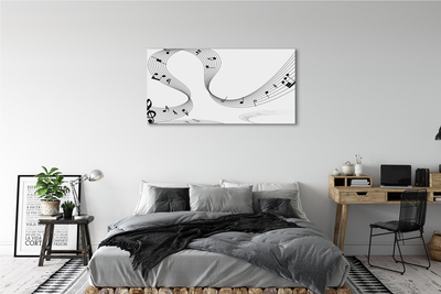 Fotoobraz na płótnie Symbol Muzycznej Harmonii