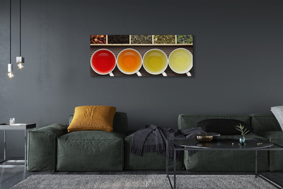 Zdjęcie na płótnie Kolekcja Ziołowych Herbat