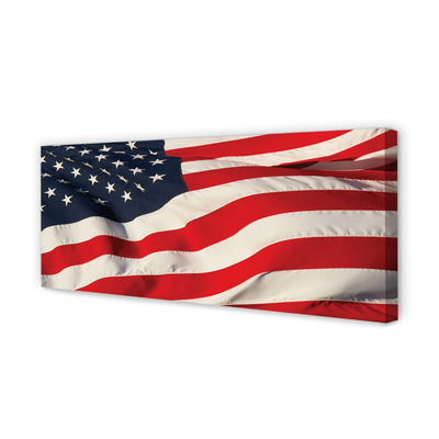 Obraz na płótnie Flaga stany zjednoczone