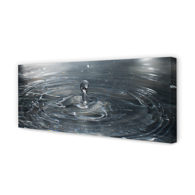 Duży obraz na płótnie Dynamika Kropli Wody