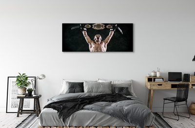 Duży obraz na płótnie Mistrzowski Pas I Determinacja