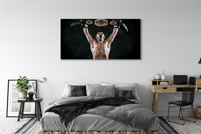 Duży obraz na płótnie Mistrzowski Pas I Determinacja