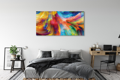 Obraz canvas na ścianę Nieregularne Paski Fraktalne