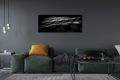 Obraz canvas na ścianę Flaga w Szachownicę