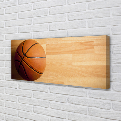 Obraz canvas na ścianę Detal Piłki Koszykarskiej