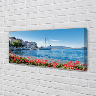 Zdjęcie na płótnie Letnia Wyprawa Statkiem