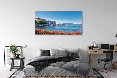 Zdjęcie na płótnie Letnia Wyprawa Statkiem