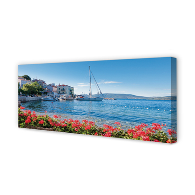 Zdjęcie na płótnie Letnia Wyprawa Statkiem