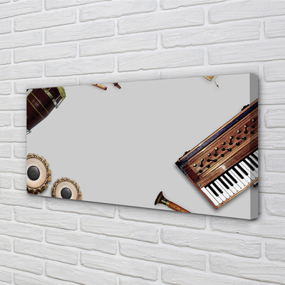 Obraz na płótnie Orkiestra Muzycznych Kształtów