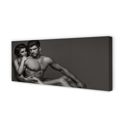 Zdjęcie na płótnie Spotkanie Kobiety i Mężczyzny