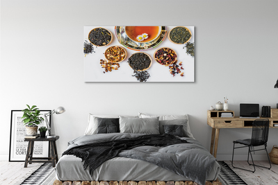 Zdjęcie na płótnie Naturalna Herbata Ziołowa