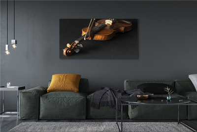 Obraz na płótnie Elegancja Klasycznych Skrzypiec