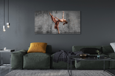 Obraz na płótnie Taniec Kobiety z Długimi Włosami