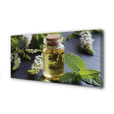 Zdjęcie na płótnie Orzeźwiająca Herbata Miętowa