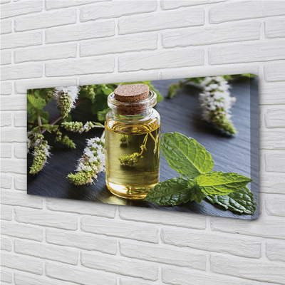 Zdjęcie na płótnie Orzeźwiająca Herbata Miętowa