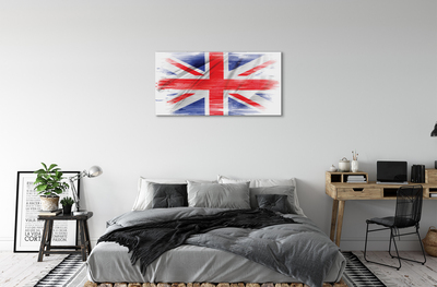 Obraz na płótnie Flaga wielkiej Brytanii