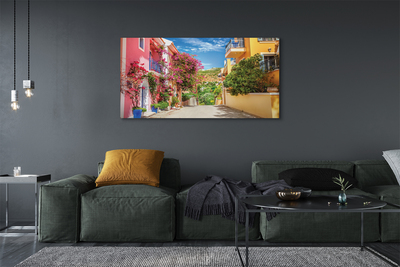 Zdjęcie na płótnie Kwitnące Ogrody nad Miastem