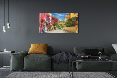 Zdjęcie na płótnie Kwitnące Ogrody nad Miastem