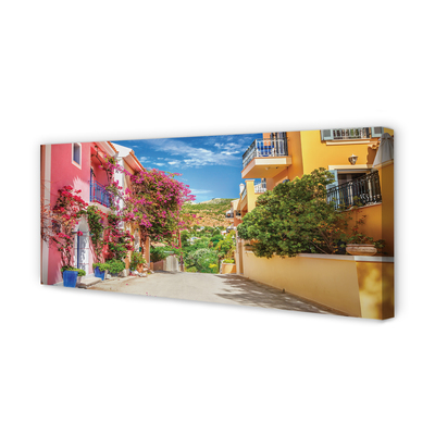 Zdjęcie na płótnie Kwitnące Ogrody nad Miastem