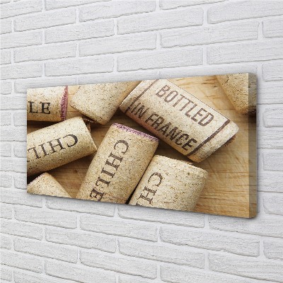 Obraz canvas na ścianę Kolekcja Winiarskich Korków