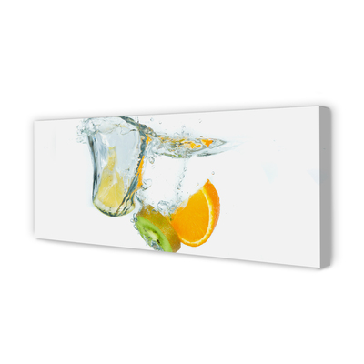 Obraz canvas na ścianę Koktajl Owocowy w Wodzie