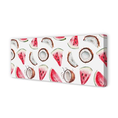 Zdjęcie na płótnie Duet Kokosa i Arbuza