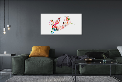 Duży obraz na płótnie Lekkość Motyli I Muzyki