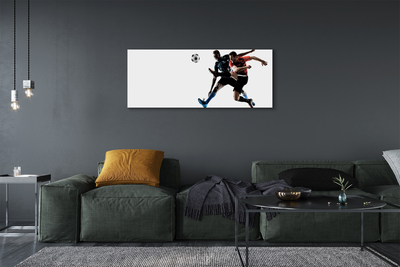 Fotoobraz na płótnie Drużynowa Rywalizacja Na Boisku