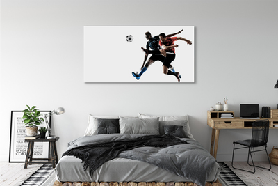 Fotoobraz na płótnie Drużynowa Rywalizacja Na Boisku