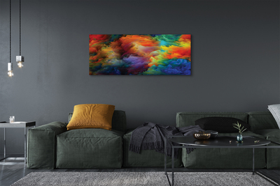 Obraz canvas na ścianę Trójwymiarowe Kolorowe Fraktale