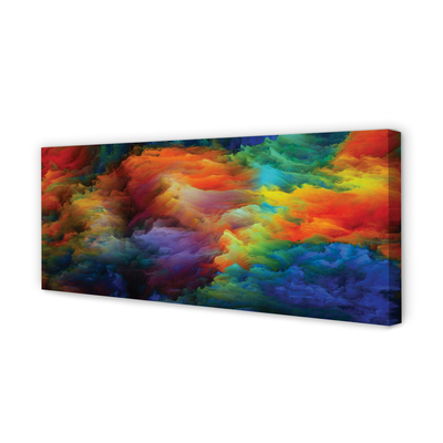 Obraz canvas na ścianę Trójwymiarowe Kolorowe Fraktale