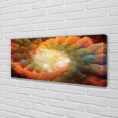 Obraz drukowany na płótnie Głębia Wzorów Fraktalnych