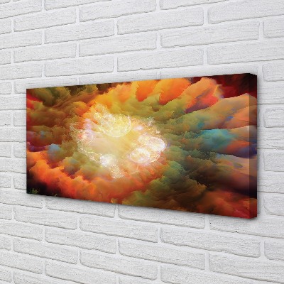 Obraz drukowany na płótnie Głębia Wzorów Fraktalnych