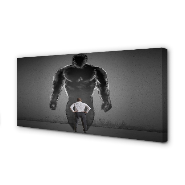 Obraz drukowany na płótnie Muskulatura Człowieka