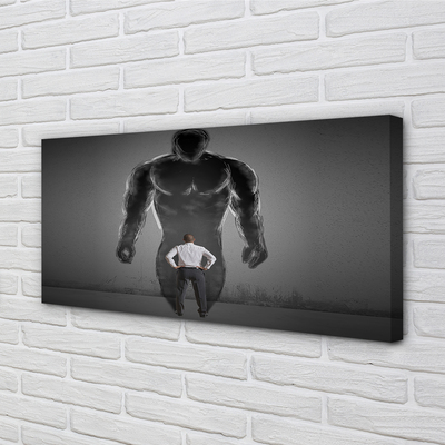 Obraz drukowany na płótnie Muskulatura Człowieka