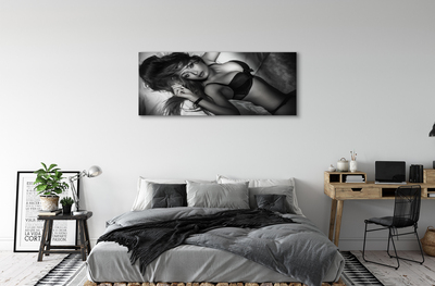 Fotoobraz na płótnie Klasyczna Elegancja w Monochromie