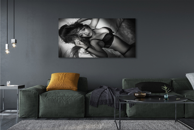 Fotoobraz na płótnie Klasyczna Elegancja w Monochromie