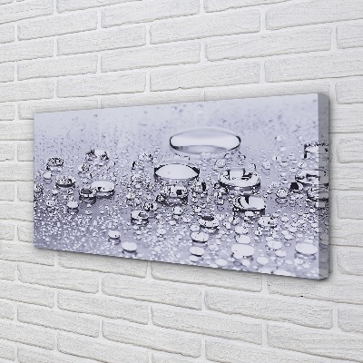 Obraz drukowany na płótnie Perliste Odświeżenie Wodne