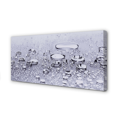 Obraz drukowany na płótnie Perliste Odświeżenie Wodne