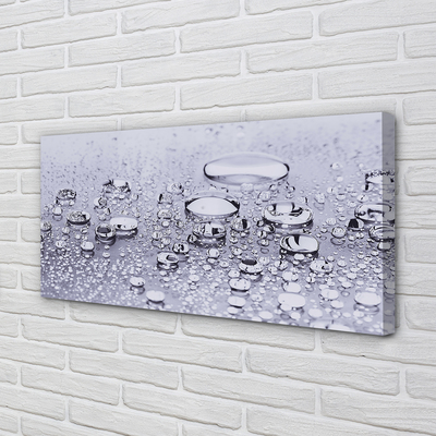 Obraz drukowany na płótnie Perliste Odświeżenie Wodne