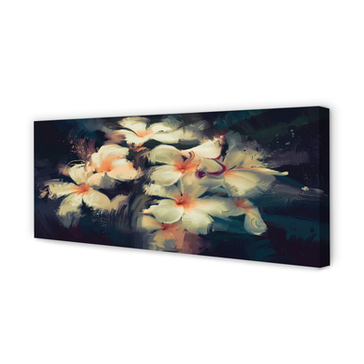 Obraz drukowany na płótnie Obraz Kwiatów