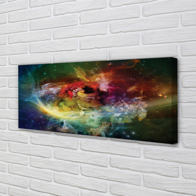 Obraz drukowany na płótnie Czysta Abstrakcja Fraktalna